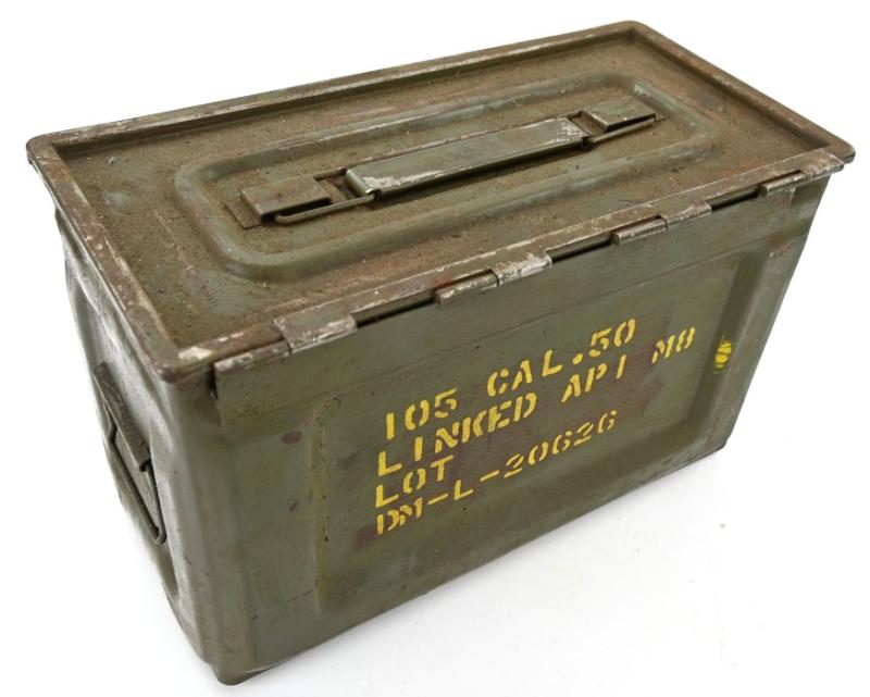 US WW2 .50 Caliber Ammunition Box