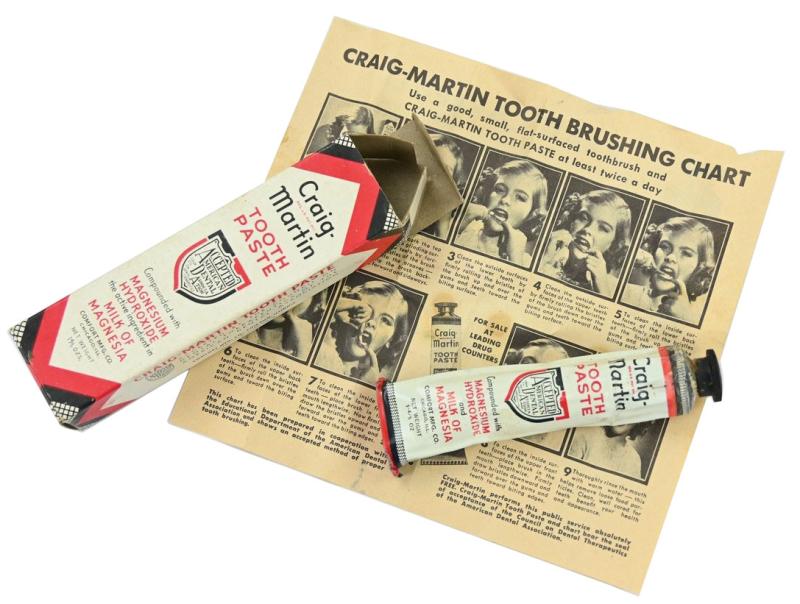 US WW2 Toothpaste Package