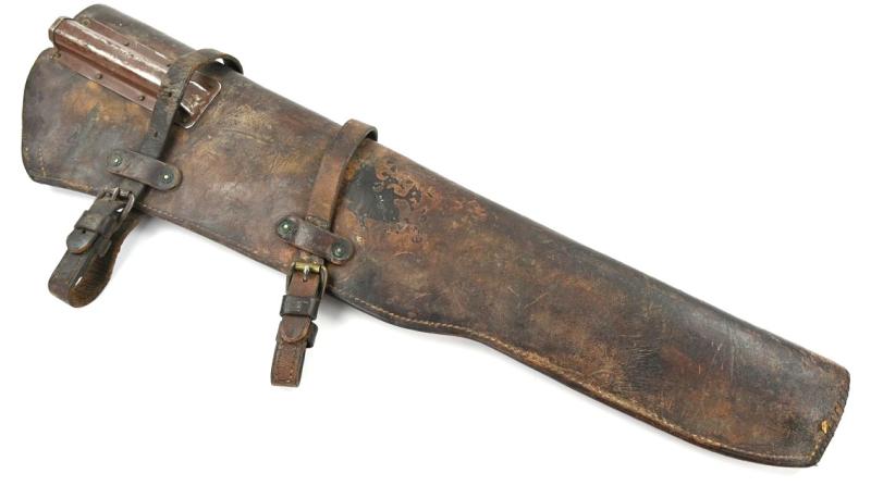 US WW2 Harley WLA Motorcycle M1 Garand Rifle Scabbard