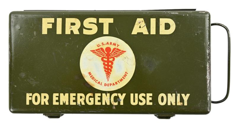 US WW2 Vehicle First Aid Box