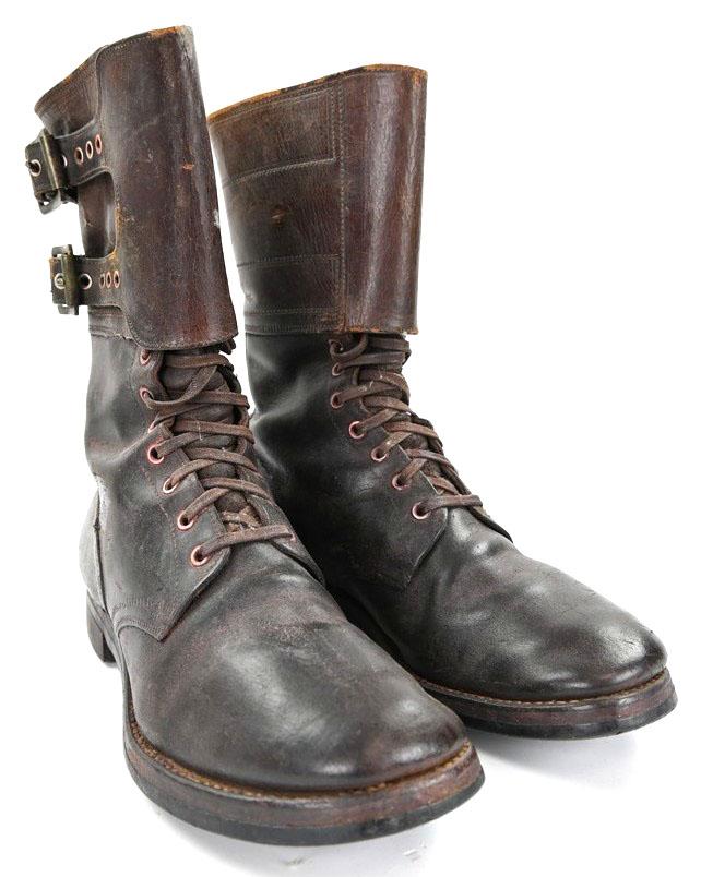 US WW2 Double Buckle Combat Boots