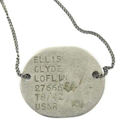 USN WW2 Navy Dog-Tag 1942