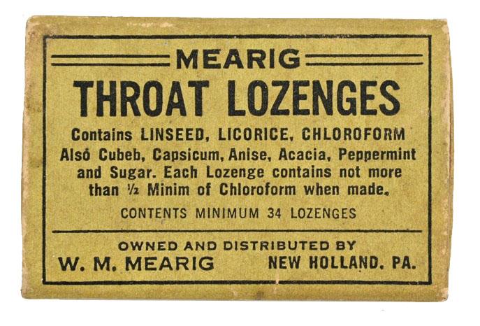 US WW2 Era Medical Tablets Package