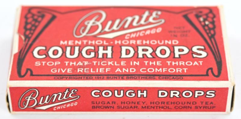 US WW2 Era Cough Drops Package