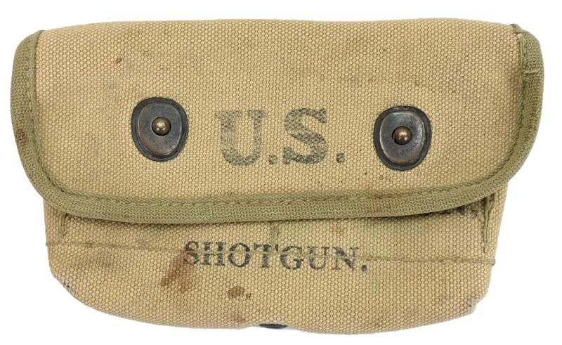 US WW2 12 Gauge Shotgun Ammo Pouch