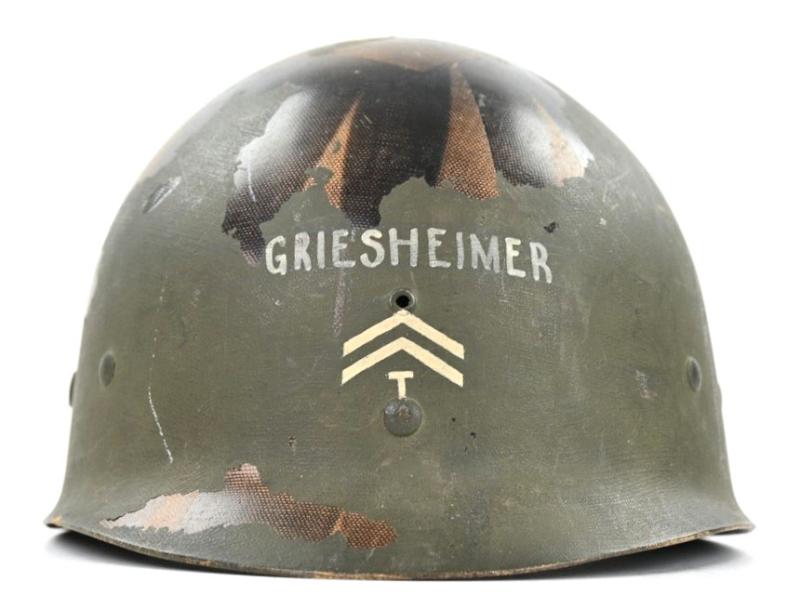 US WW2 M1 Helmet Liner 'Griesheimer'