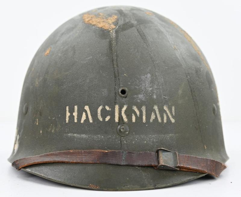 US WW2 M1 Helmet Liner 'Hackman'