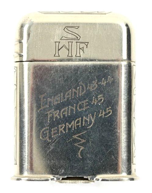 USAAF WW2 Veteran Lighter Thorens Swiss