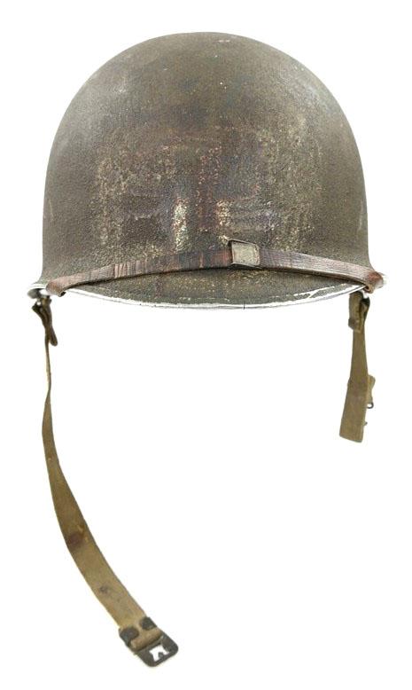 US WW2 Captain/ Ex-Medic Combat Helmet