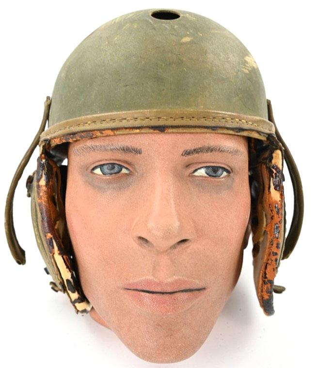 US WW2 KIA Rawlings Tanker Helmet