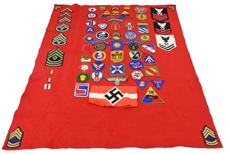 US WW2 Patch Blanket