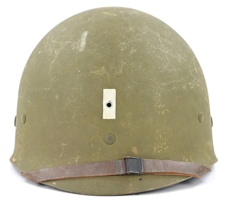 US WW2 M1 Helmet Liner '1st Lieutenant'