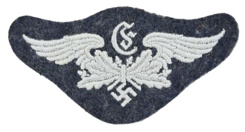 German LW Career Sleeve Patch 'Rangefinder Crews'