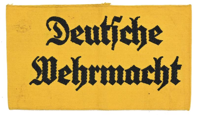 German Wehrmacht Armband