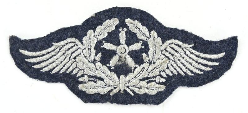 German LW Career Sleeve Patch 'Aviation Technician'