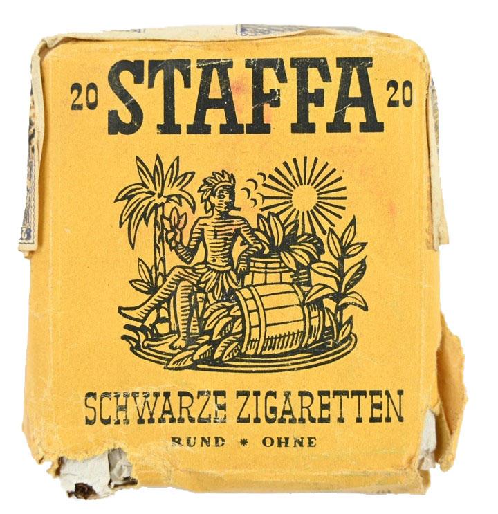 German Third Reich Era Staffa Cigarets