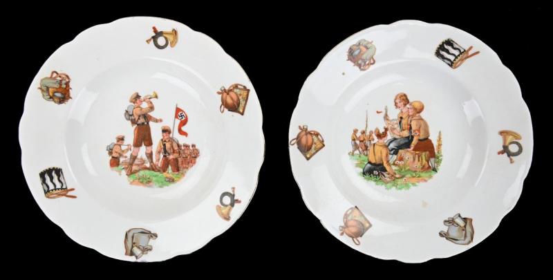 German Hitler Youth Third Reich Eamag Alt Schönwald Bavaria porcelain