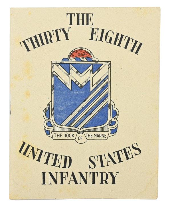 US WW2 38th Regimental Booklet 'Indian Head Division'