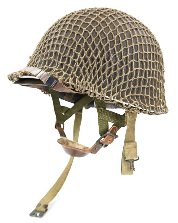 US WW2 Named 82nd Airborne Division Paratrooper Helmet