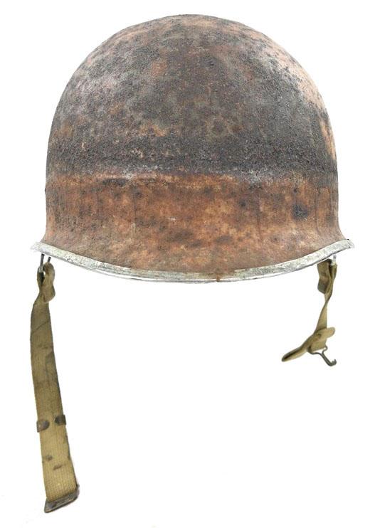 US WW2 Salty Navy M1 Helmet