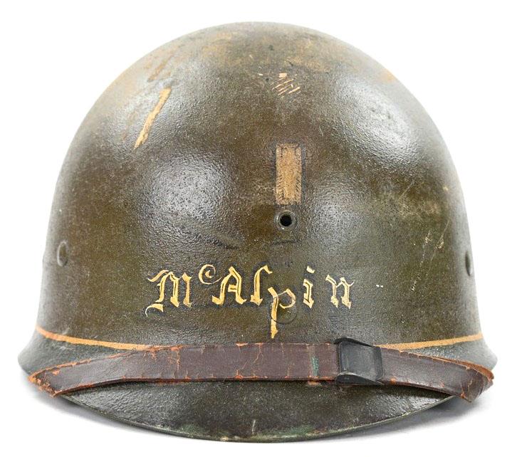 US WW2 13th Armored Division Helmet Liner