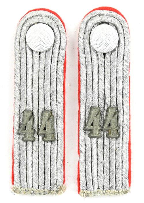 German LW Officer Flak Regiment 44 Shoulderboards