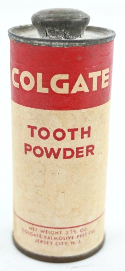 US WW2 Era Colgate Tooth Powder