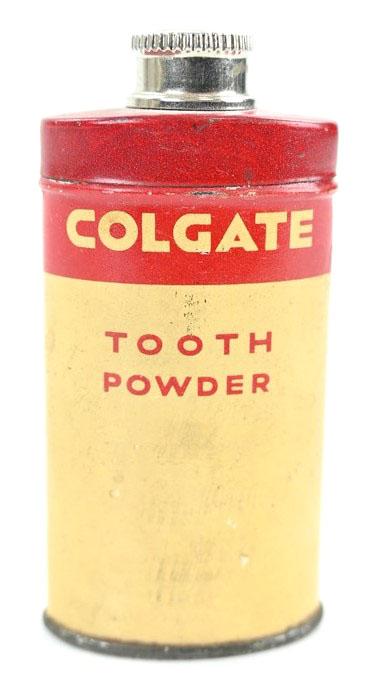 US WW2 Era Colgate Tooth Powder