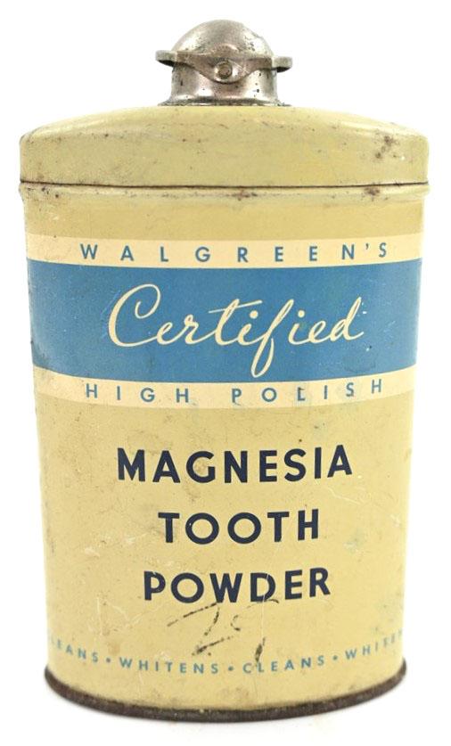 US WW2 Era Walgreen's Tooth Powder