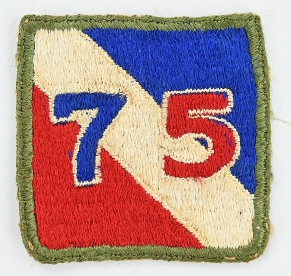 US WW2 75th Infantry Division patch