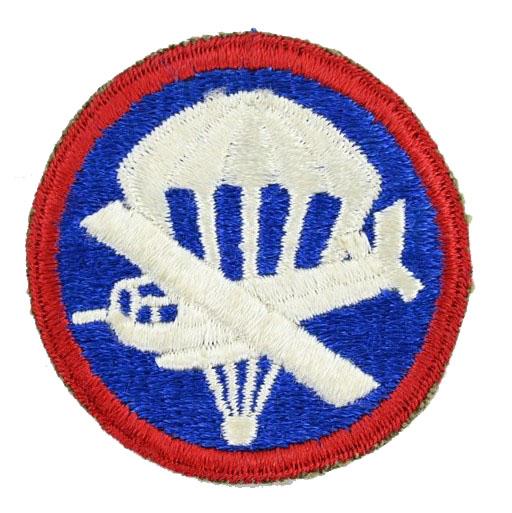 US WW2 Enlisted Men Combined Glider/Parachute Cap badge