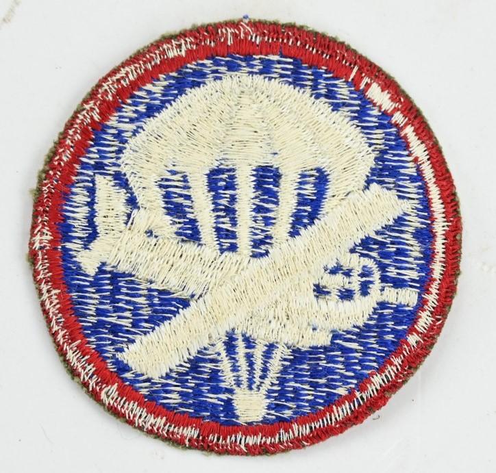 US WW2 Enlisted Men Combined Glider/Parachute Cap badge