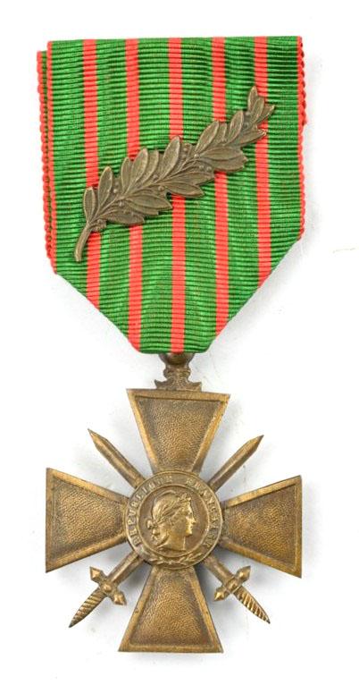 French WW1 Croix de Guerre