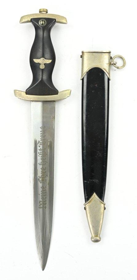 German SS M33 Officer's Dagger 'Robert Klaas M7/37'