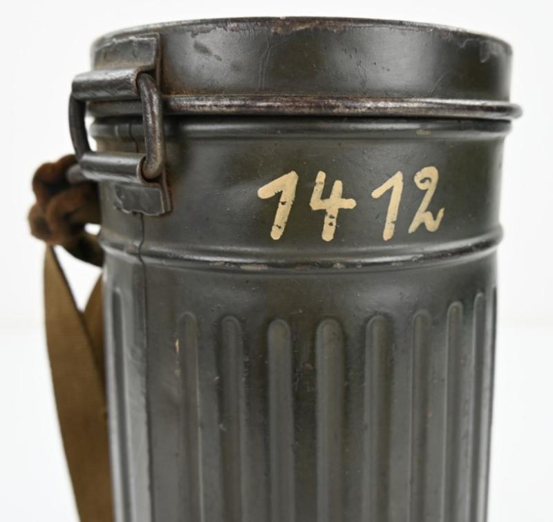 German WH M31 Gasmask with Cannister