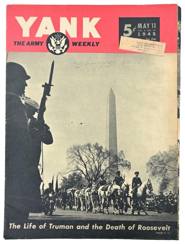 US WW2 Yank Magazine May 11,1945