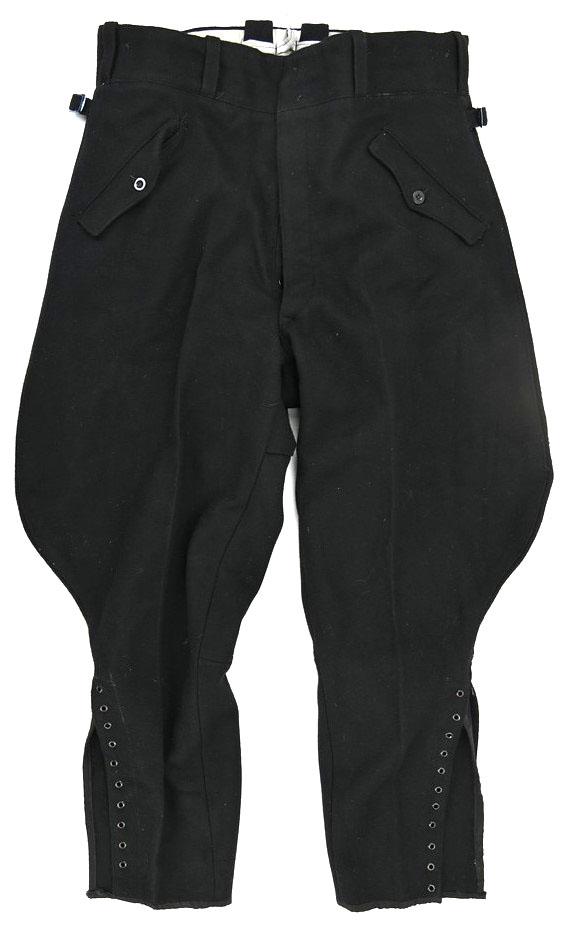 German Allgemeine-SS Black Trousers