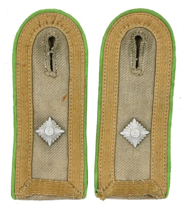German WH NCO AfrikaKorps Shoulderboards 'Panzer Grenadier'