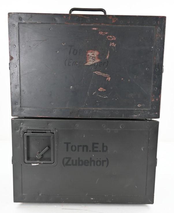 German WH Torn EB Radio Reciever Set