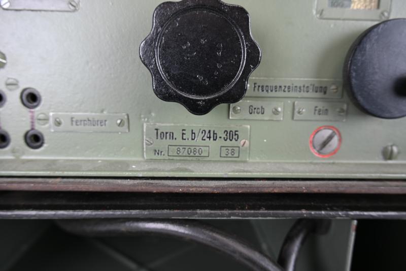 German WH Torn EB Radio Reciever Set