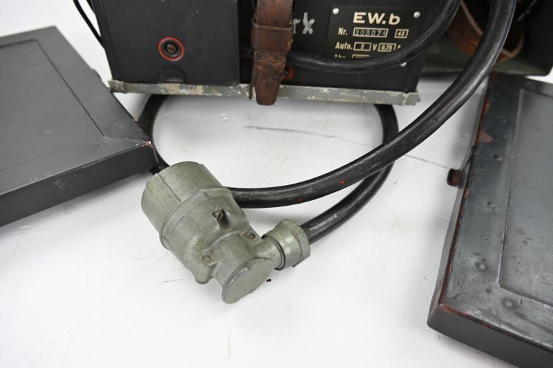 German WH Torn EB Radio Reciever Set