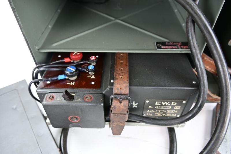 German WH Torn EB Radio Reciever Set