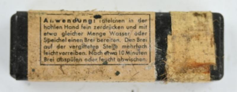 German WH Hautentgiftungsmittel container 1943
