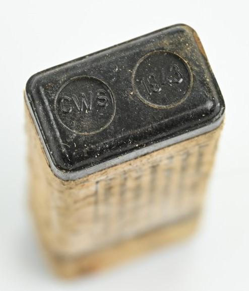 German WH Hautentgiftungsmittel container 1943