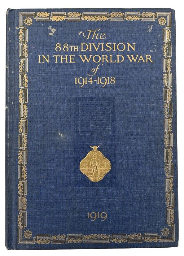 US WW1 Booklet 88th Infantry Division 1914-1918