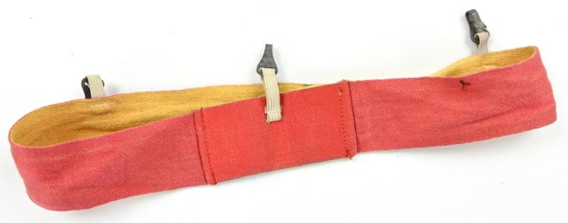 German WH Yellow/Red Helmet Practise Band