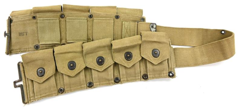 US WW2 M1 Garand Ammo Belt