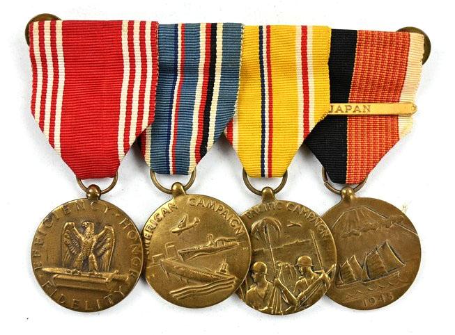US WW2 Medal Bar Japanese Occupation