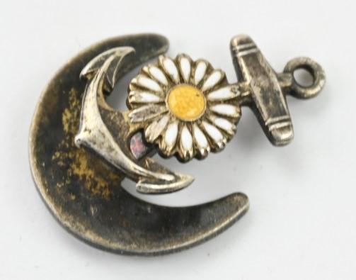 Dutch WW2 Merchant Navy 'Prinses Margriet' Cap Badge