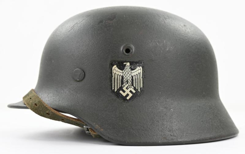 German WH M40 SD Combat Helmet 'Bigfoot'